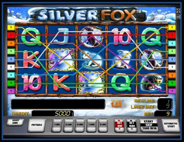 Игровой автомат Silver Fox