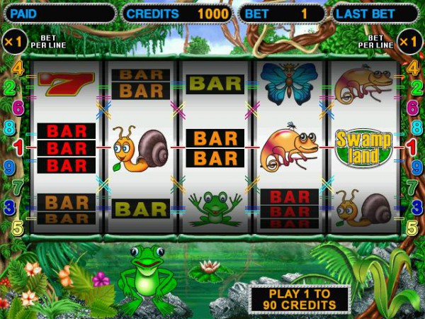 игровой автомат Лягушка