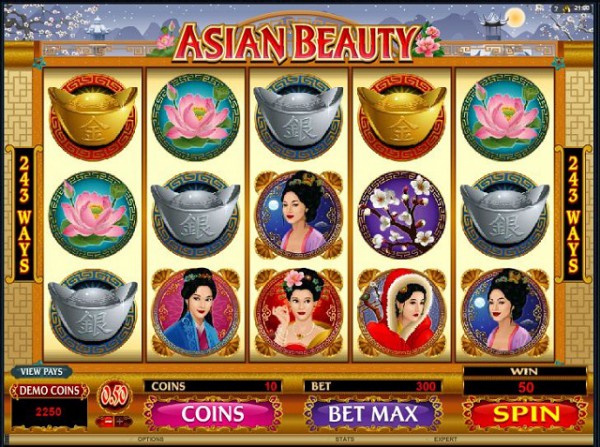 Игровые автоматы Asian Beauty