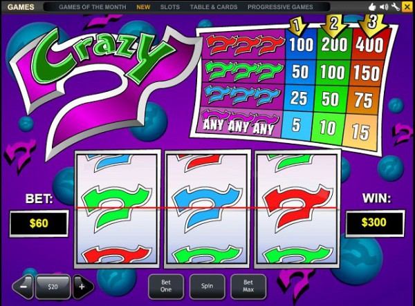 Игровой автомат Crazy 7