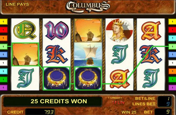 Игровой автомат Columbus