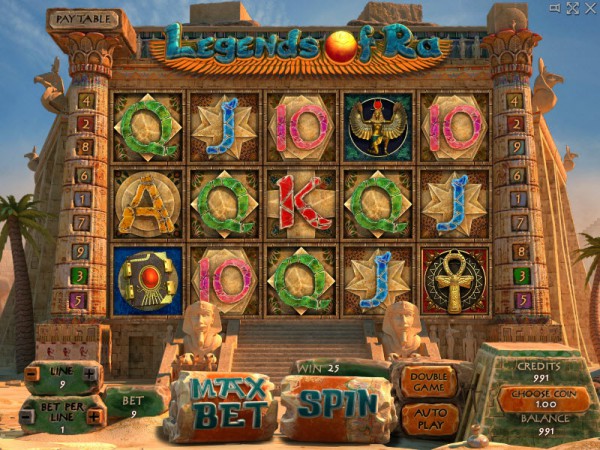 Игровой автомат Legends of Ra