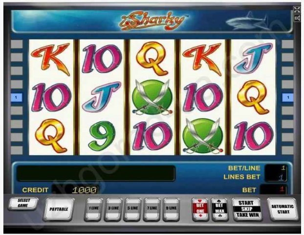 Игровой автомат Sharky