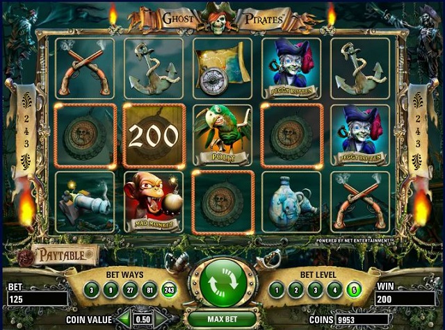 Игровой автомат Ghost Pirates