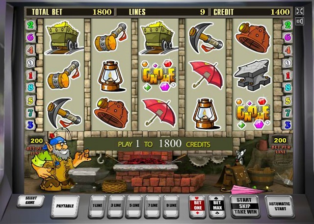 Игровой автомат Gnome