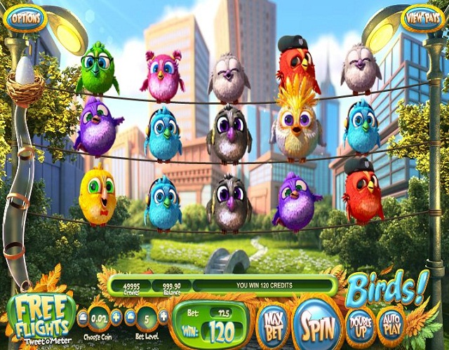Игровой автомат Birds!