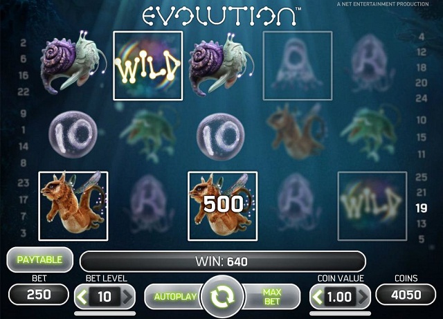 Игровой автомат Evolution